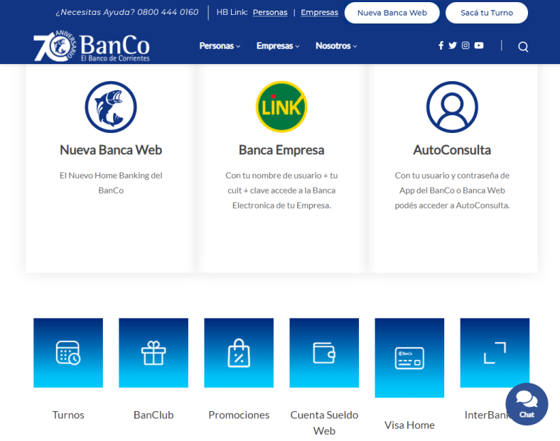 Bank Web Site